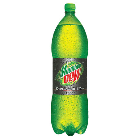 MOUNTAIN DEW SOFT DRINK, 2.25 L BOTTLE