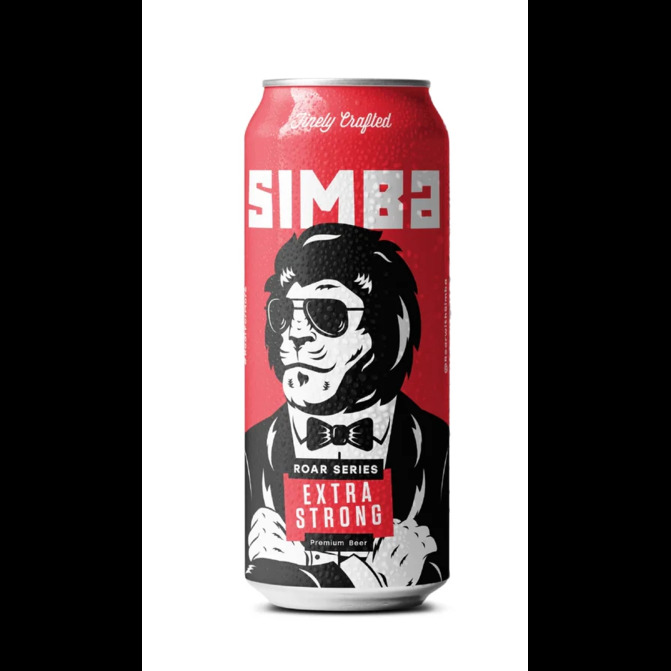SIMBA ROAR SERIES STRONG PREMIUM BEER  (500 ML CAN)