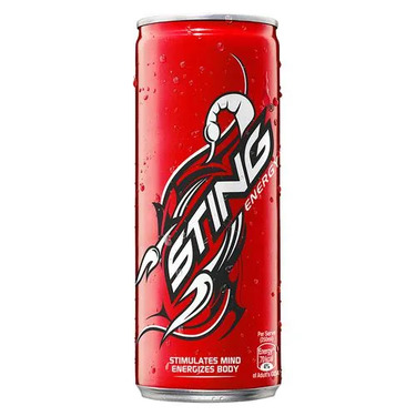 STING ENERGY DRINK, 250 ML CAN
